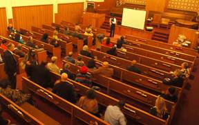 Residents attended a town hall meeting convened to discuss Measure N in Richmond on Monday. Photo - Tawanda Kanhema